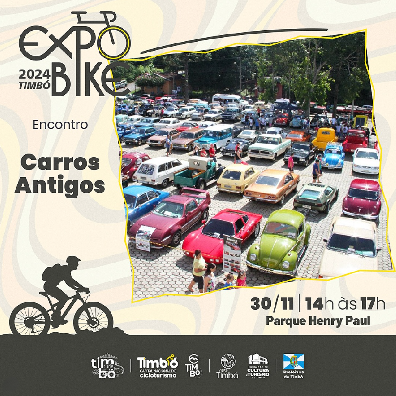 Encontro de Carros Antigos na ExpoBike
