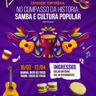 Museu da Música apresenta a exposição “No Compasso da História: Samba e Cultura Popular”