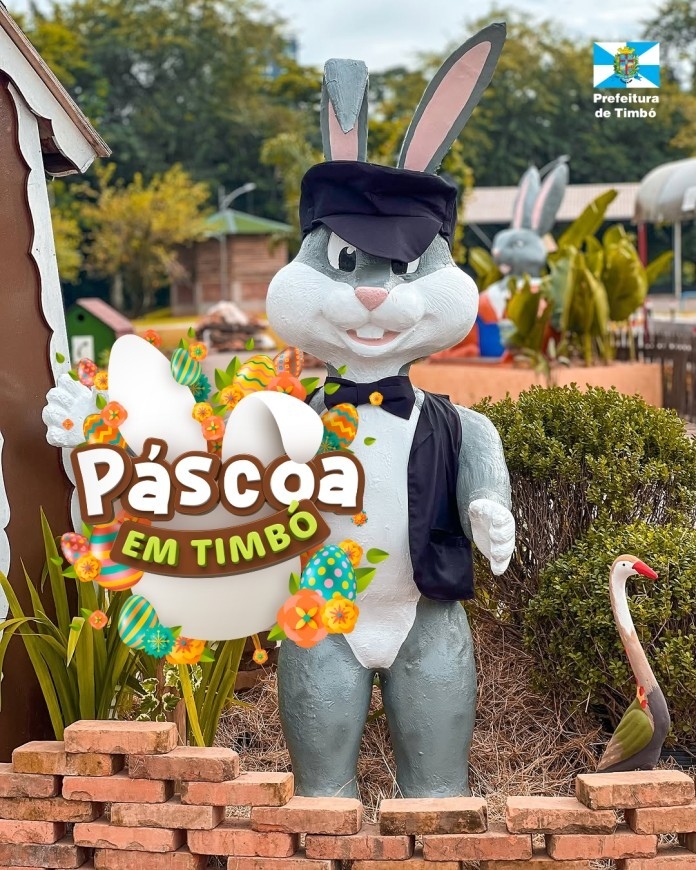 PÁSCOA NO PARQUE TRAZ PROGRAMAÇÃO ESPECIAL PARA TODA A FAMÍLIA EM TIMBÓ
